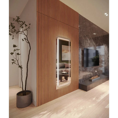 Espelho de corpo inteiro | 170 x 70 cm polido com LED – Liquidação